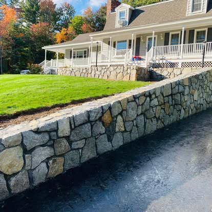 Stone wall project